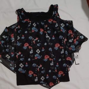 ALYX Petite Cold Shoulder Blouse